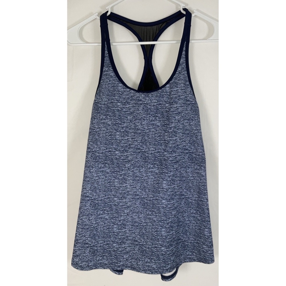 NWT Women's TYR Mantra Taylor‎ Tank Top + Swimwear - UPF 50+ - Blue - Small 4/6